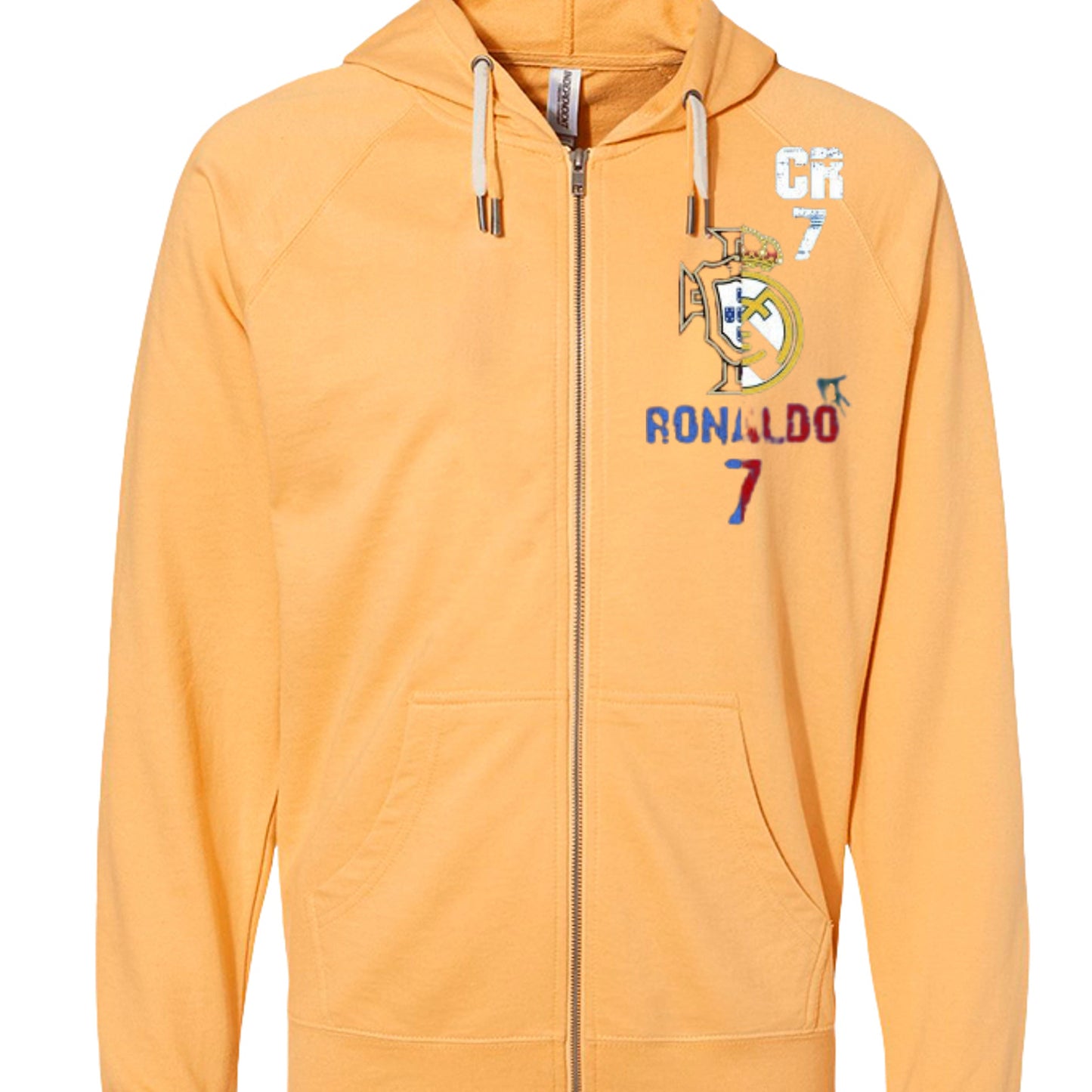 Christiano Ronaldo SS1000Z Icon Unisex Lightweight Terry Zip Hood-4
