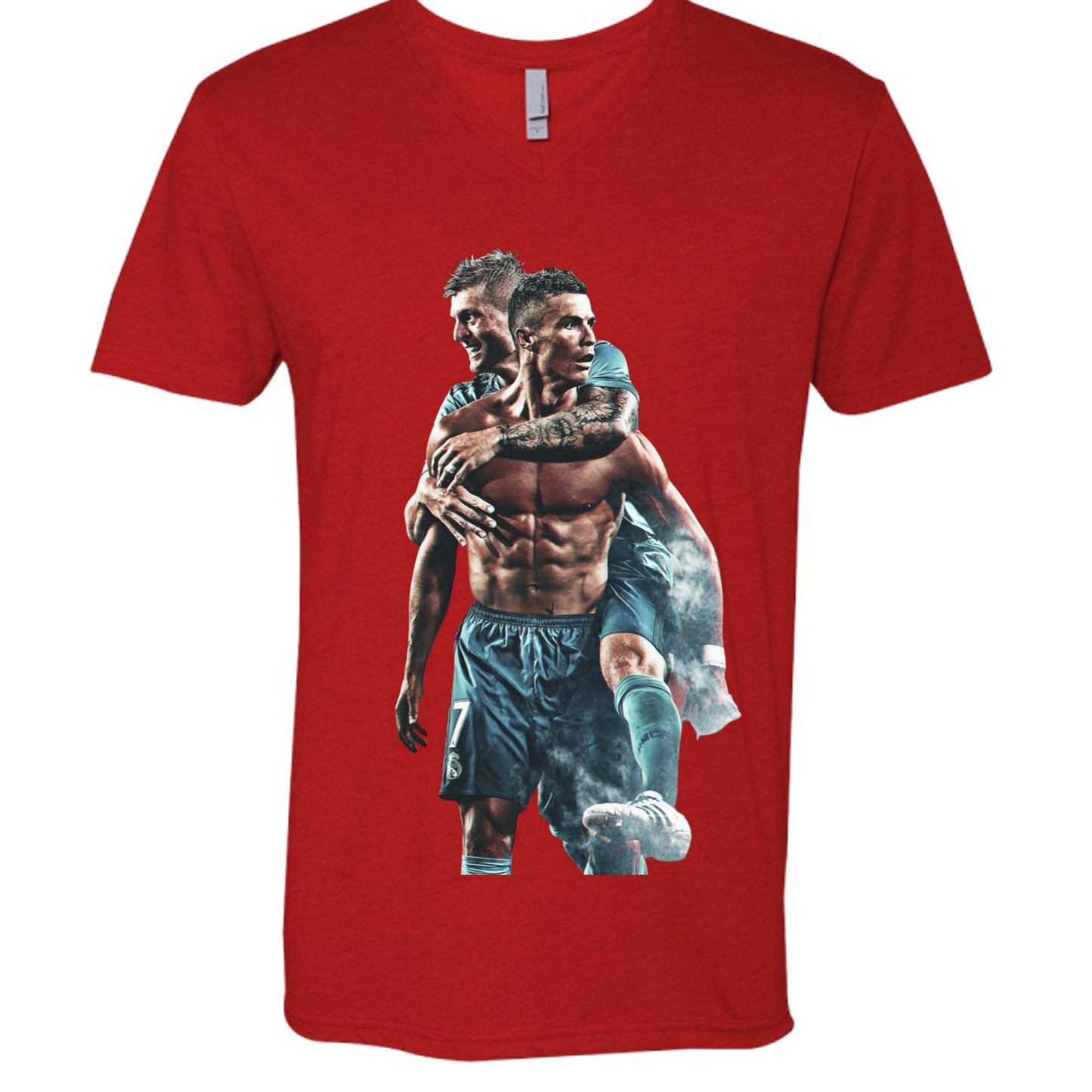 Christiano Ronaldo 6240 Men's CVC V- Neck Shirt