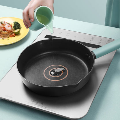 Nordic Starry Stone 24cm Black Non-stick Frying Pan - Elevate Your Culinary Experience-3