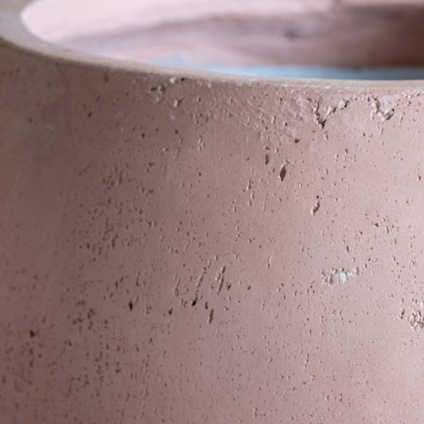 Orbello | Blushstone – 110cm XXL Concrete Sphere Planter – 686L Round Plant Pot-2