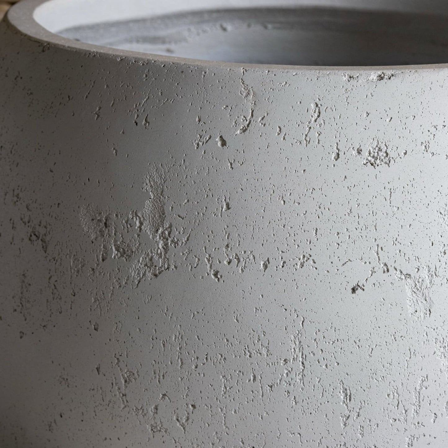 Orbello | White Mist – 70cm Extra Large Concrete Sphere Planter – 207L Round Plant Pot-2