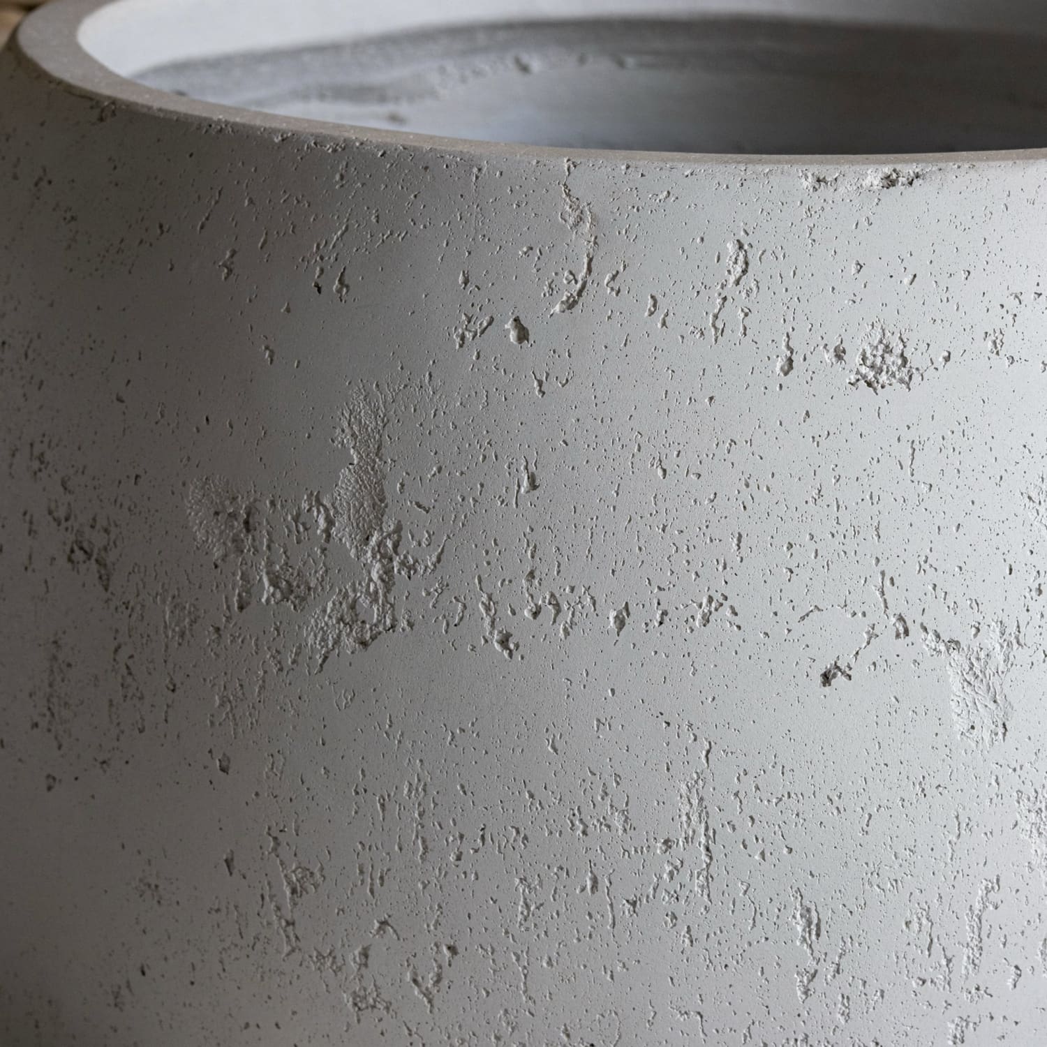 Orbello | White Mist – 70cm Extra Large Concrete Sphere Planter – 207L Round Plant Pot-2