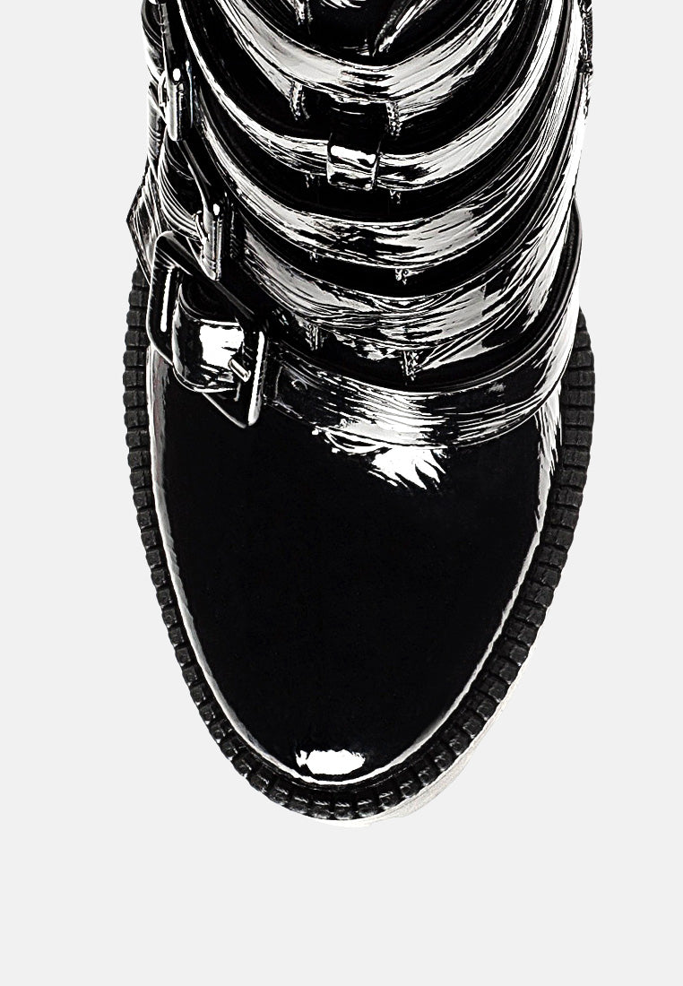 Ouzaki High Block Heeled Boots-4