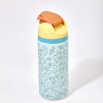 Owala Junior Explorer FreeSip Kids Stainless Steel Water Bottle-3