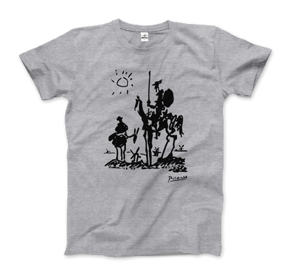 Pablo Picasso Don Quixote of La Mancha 1955 artwork t-shirt-0