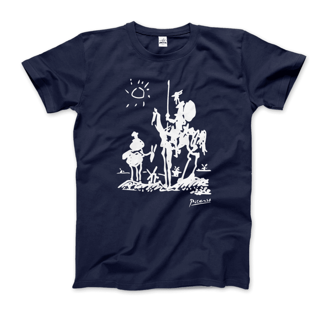 Pablo Picasso Don Quixote of La Mancha 1955 artwork t-shirt-8