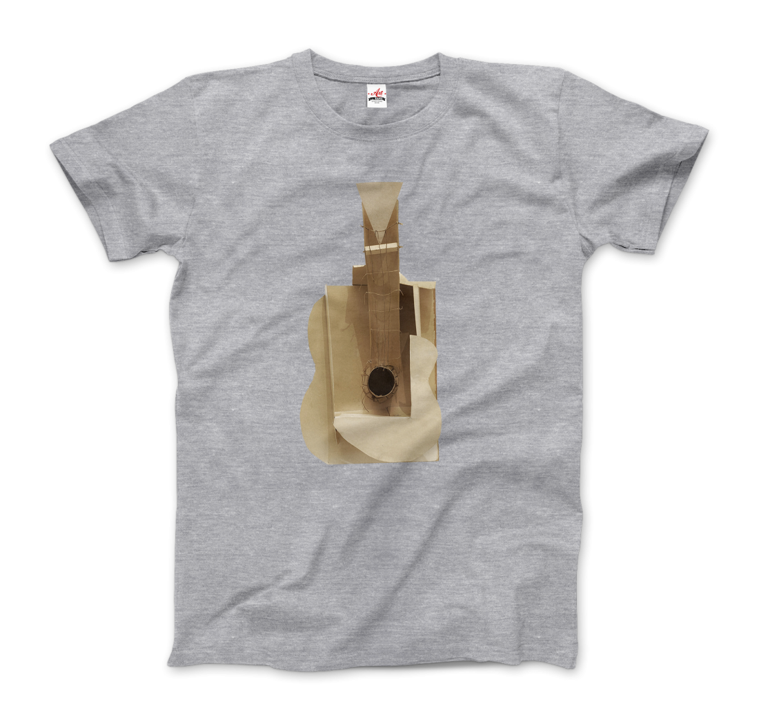 Pablo Picasso Guitar Sculpture 1912 artwork t-shirt-6