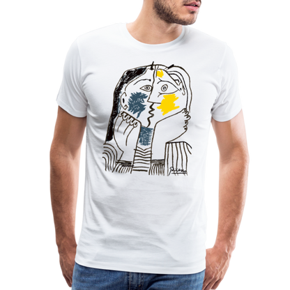 Pablo Picasso the Kiss 1979 artwork t-shirt