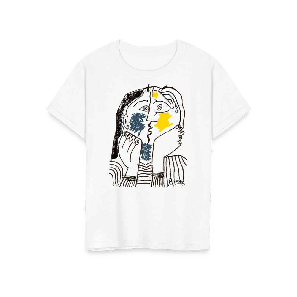 Pablo Picasso the Kiss 1979 artwork t-shirt-8