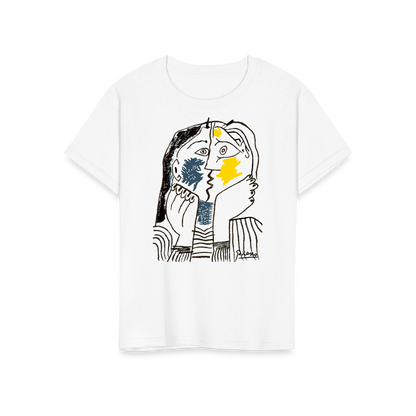 Pablo Picasso the Kiss 1979 artwork t-shirt-8