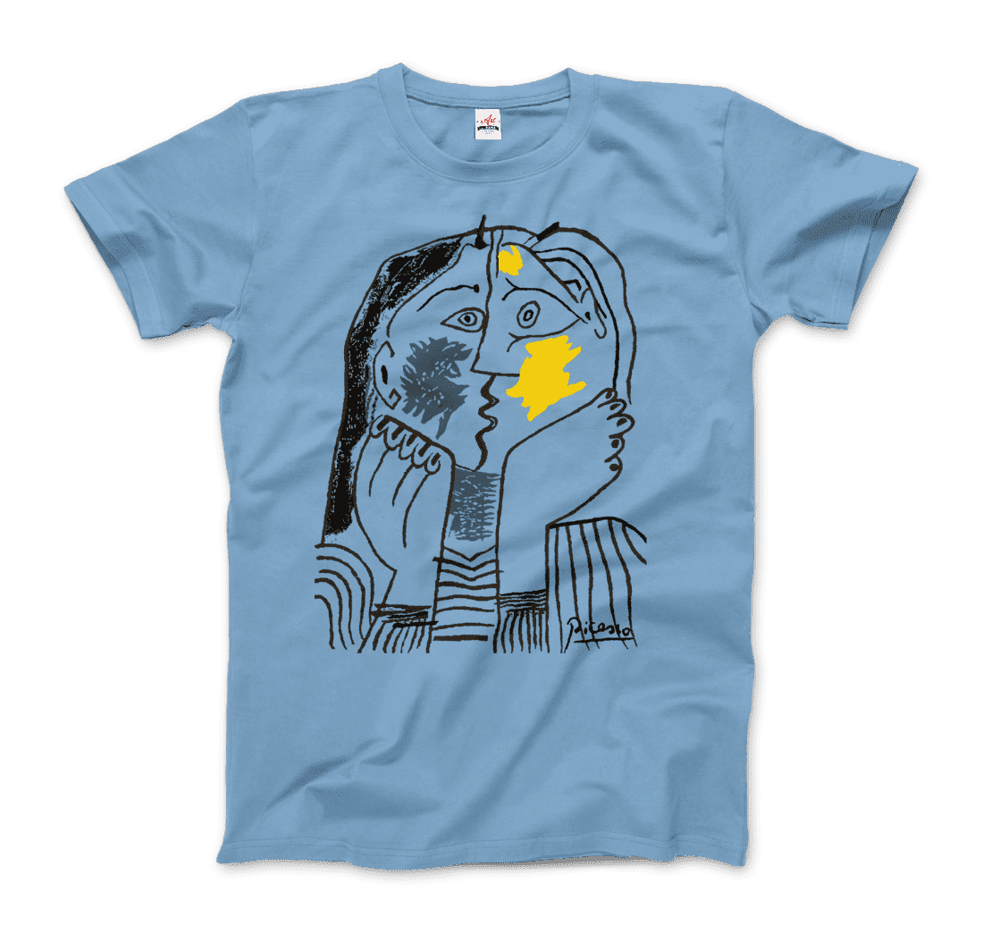 Pablo Picasso the Kiss 1979 artwork t-shirt-5