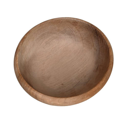 6 Bowls & 12 Ladles of walnut-2