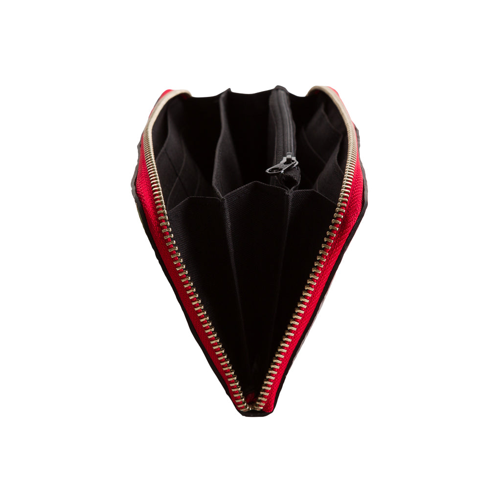 Caroline Long Zip Vegan Purse (6 Colours Available)-1