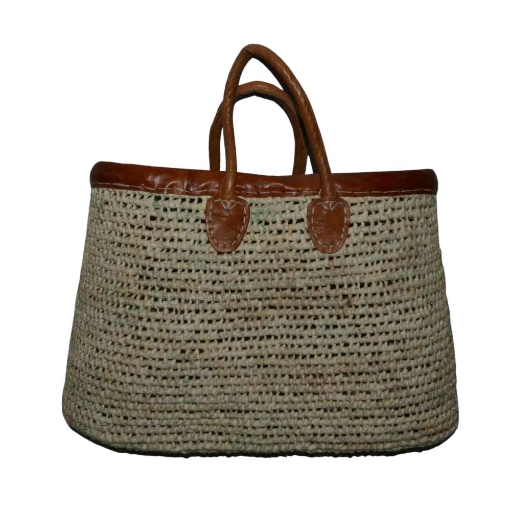 Basket Bag of raffia Palm-1