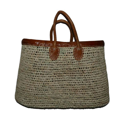 Basket Bag of raffia Palm-1