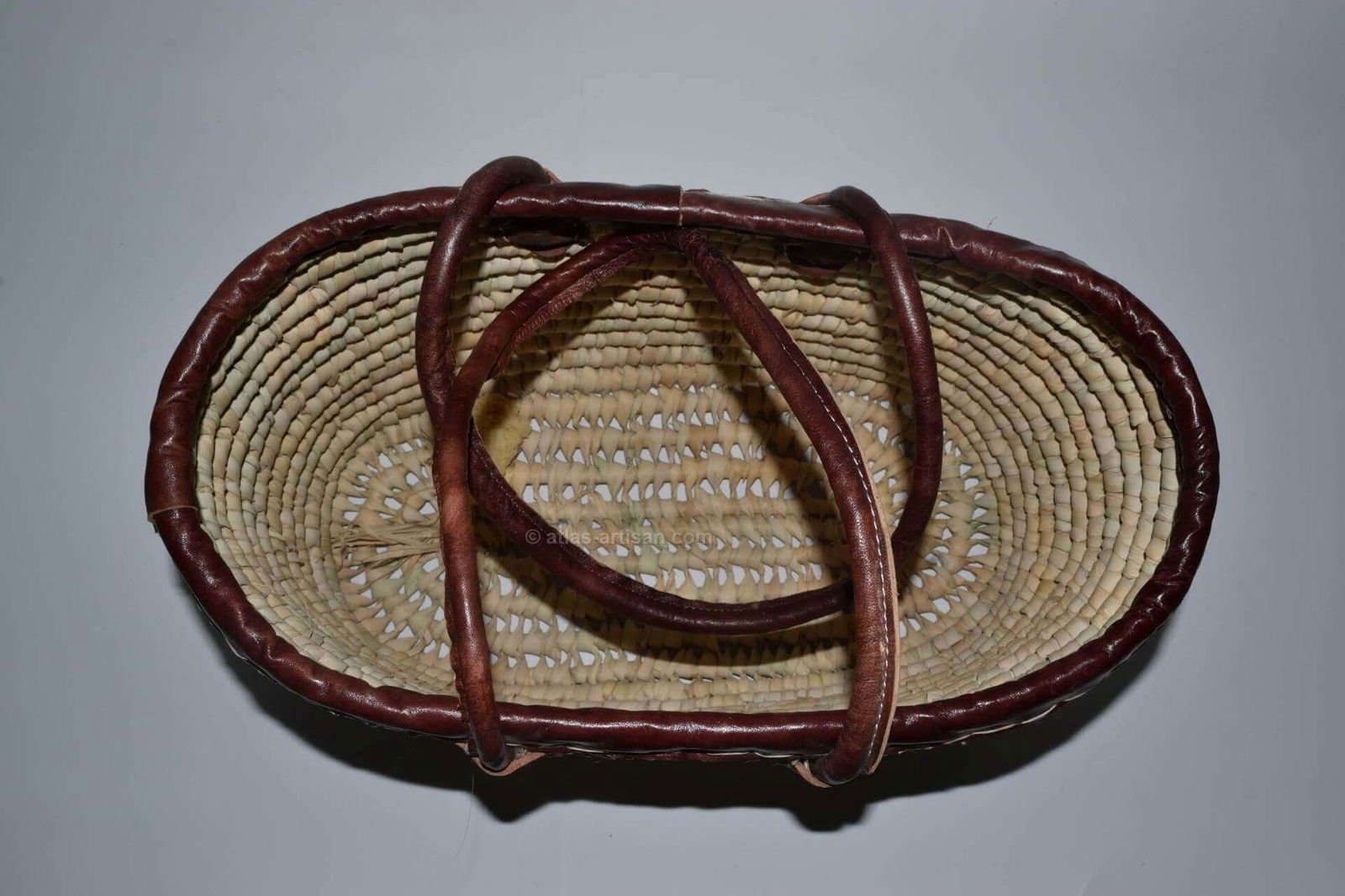 Basket Bag of raffia Palm-3