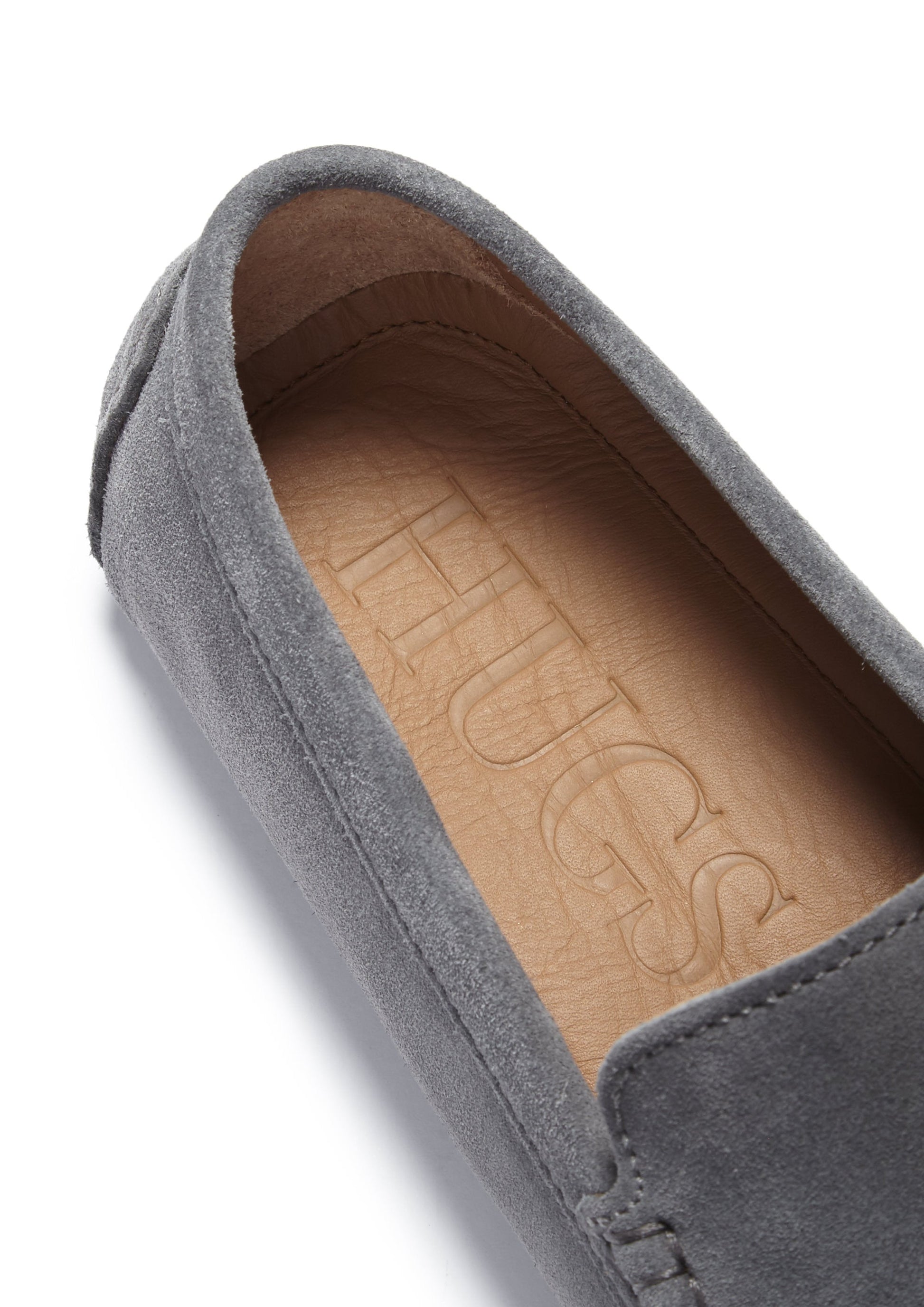 Driving Loafers, slate grey suede-3