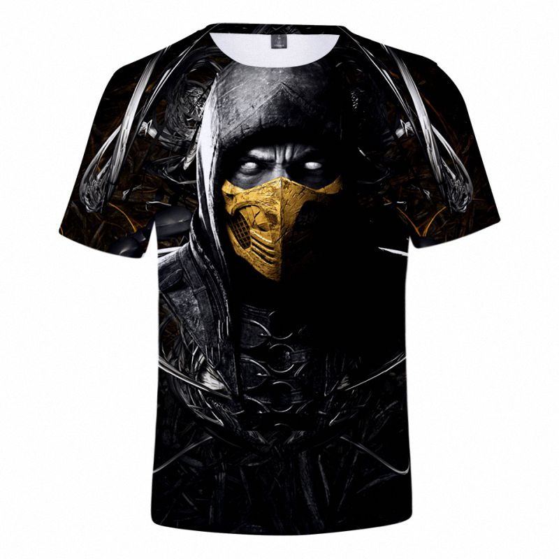 Summer 3D Mortal Kombat 11 T Shirt Men Women Popular T Shirt High Quality Soft Classic Harajuku Mortal Kombat 11 Top-0