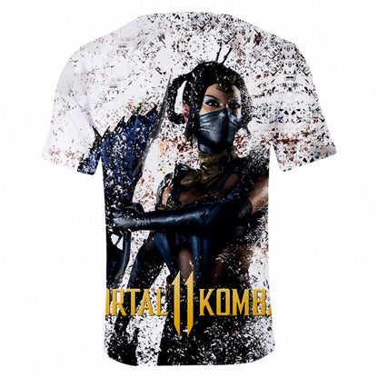 Summer 3D Mortal Kombat 11 T Shirt Men Women Popular T Shirt High Quality Soft Classic Harajuku Mortal Kombat 11 Top-4