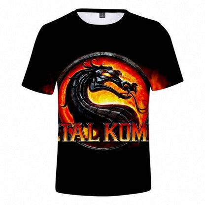 Summer 3D Mortal Kombat 11 T Shirt Men Women Popular T Shirt High Quality Soft Classic Harajuku Mortal Kombat 11 Top-9