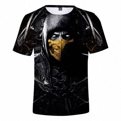 Summer 3D Mortal Kombat 11 T Shirt Men Women Popular T Shirt High Quality Soft Classic Harajuku Mortal Kombat 11 Top-8