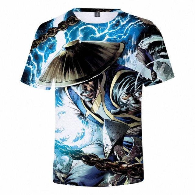 Summer 3D Mortal Kombat 11 T Shirt Men Women Popular T Shirt High Quality Soft Classic Harajuku Mortal Kombat 11 Top-7