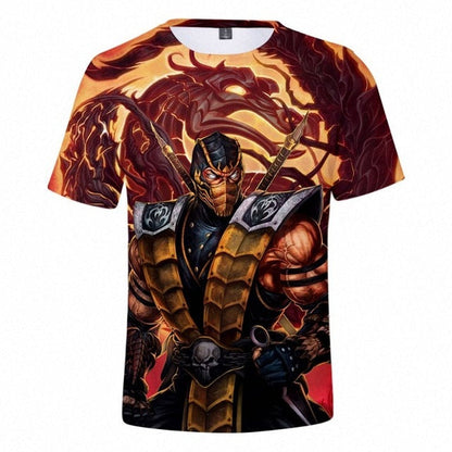 Summer 3D Mortal Kombat 11 T Shirt Men Women Popular T Shirt High Quality Soft Classic Harajuku Mortal Kombat 11 Top-14