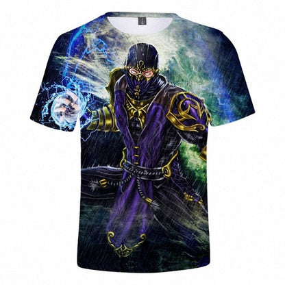 Summer 3D Mortal Kombat 11 T Shirt Men Women Popular T Shirt High Quality Soft Classic Harajuku Mortal Kombat 11 Top-13