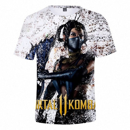 Summer 3D Mortal Kombat 11 T Shirt Men Women Popular T Shirt High Quality Soft Classic Harajuku Mortal Kombat 11 Top-12