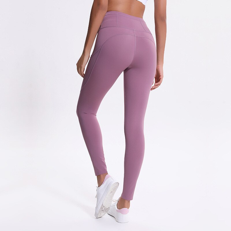 Women Sports Tights Sexy Yoga Pants Gym Tummy Control Legggings Non See Through Quality 4 Way Stretch Fabric Free Shipping-0