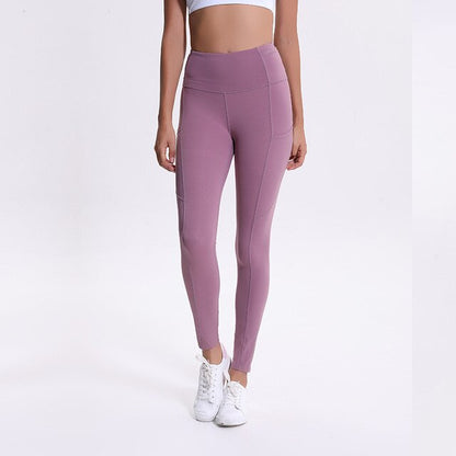 Women Sports Tights Sexy Yoga Pants Gym Tummy Control Legggings Non See Through Quality 4 Way Stretch Fabric Free Shipping-3