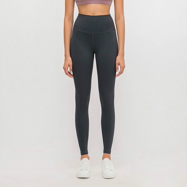 Classical 2.0Versions Soft Naked-Feel Athletic Fitness Leggings Women Stretchy High Waist Gym Sport Tights Yoga Pants lulu-12