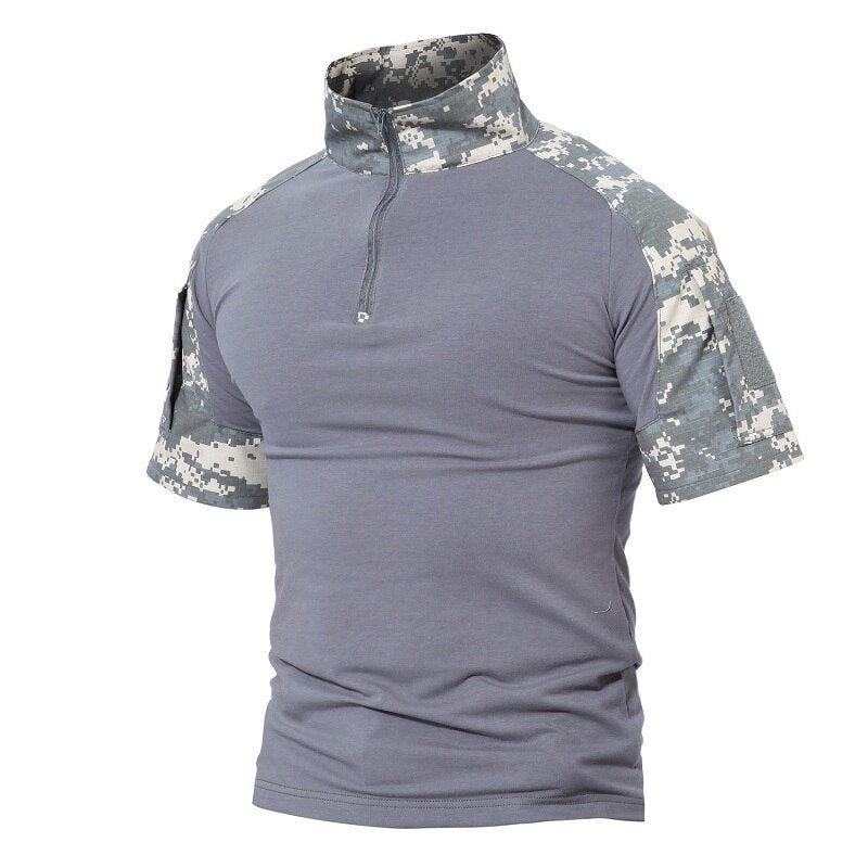 Men T-Shirts Multicam Camouflage Tactical T-Shirt Cotton Short Sleeve Top Tees Army Military Tee Shirts Paintball-0