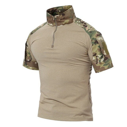 Men T-Shirts Multicam Camouflage Tactical T-Shirt Cotton Short Sleeve Top Tees Army Military Tee Shirts Paintball-5