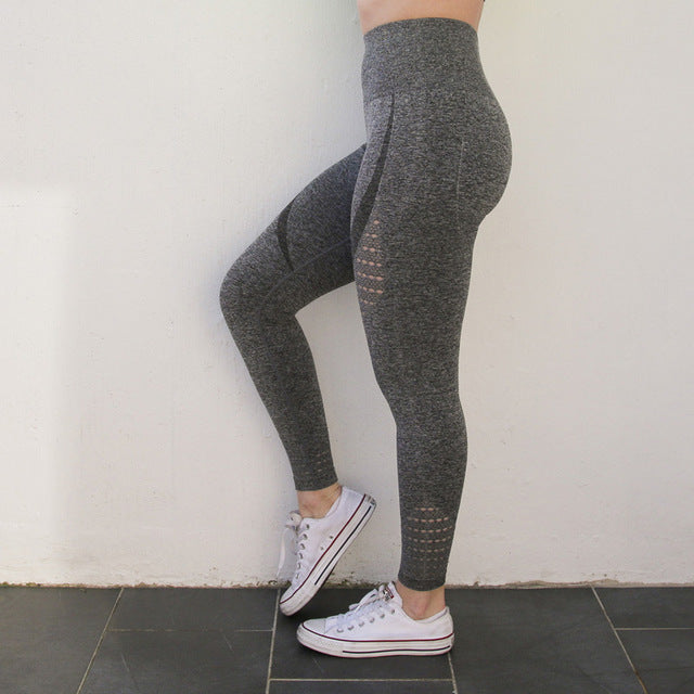 Women Energy Seamless Tummy Control Yoga Pants-3