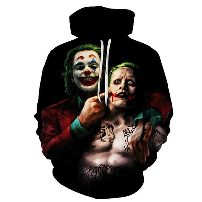 Joker 3D Hoodies Men Women Sweatshirts Badass Funny Printed Pullover Autumn Winter Brand Tracksuits Boy Hoodies-0
