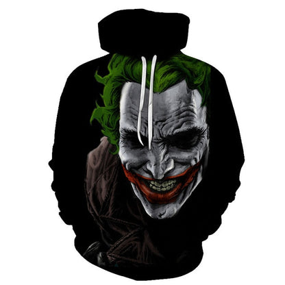 Joker 3D Hoodies Men Women Sweatshirts Badass Funny Printed Pullover Autumn Winter Brand Tracksuits Boy Hoodies-1
