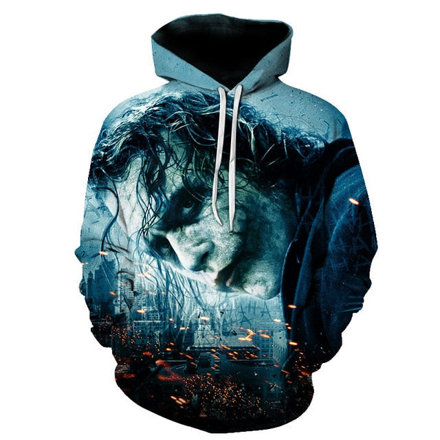 Joker 3D Hoodies Men Women Sweatshirts Badass Funny Printed Pullover Autumn Winter Brand Tracksuits Boy Hoodies-8