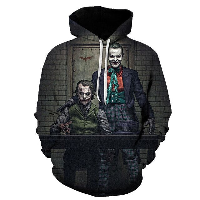 Joker 3D Hoodies Men Women Sweatshirts Badass Funny Printed Pullover Autumn Winter Brand Tracksuits Boy Hoodies-6