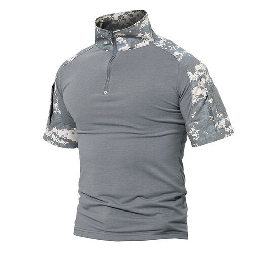 Men T-Shirts Multicam Camouflage Tactical T-Shirt Cotton Short Sleeve Top Tees Army Military Tee Shirts Paintball-1
