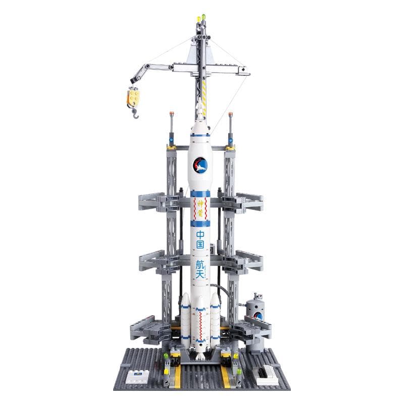 CZ-2F Space Rocket Launch Station | 822pcs-0