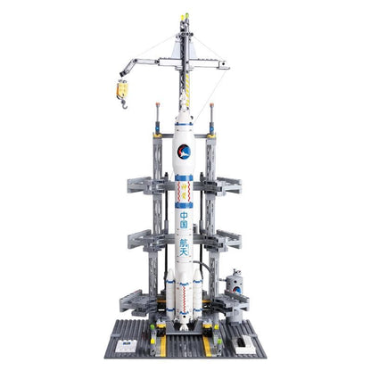 CZ-2F Space Rocket Launch Station | 822pcs-0