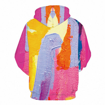Men Winter Vortex Hypnosis Colorful Style 3D Printed Hoodie-3