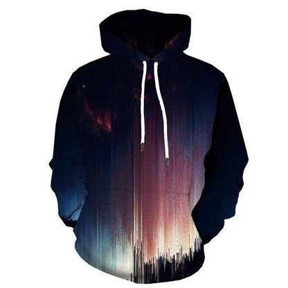 Anime Flame  3d Colorful Casual Long Sleeve   Hoodies-7