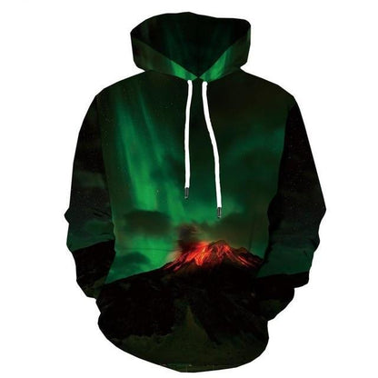 Anime Flame  3d Colorful Casual Long Sleeve   Hoodies-8