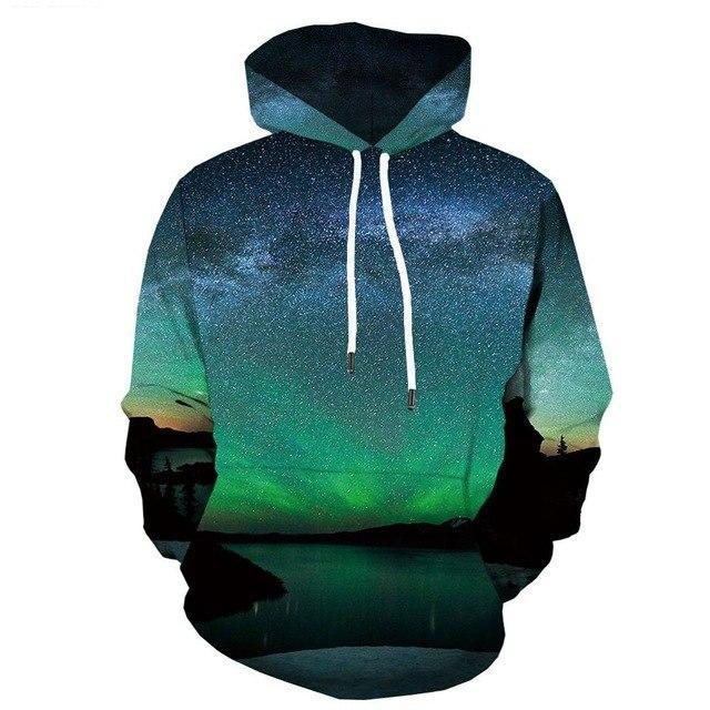 Anime Flame  3d Colorful Casual Long Sleeve   Hoodies-9