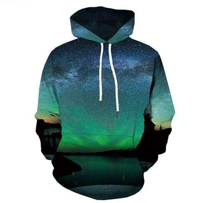 Anime Flame  3d Colorful Casual Long Sleeve   Hoodies-9