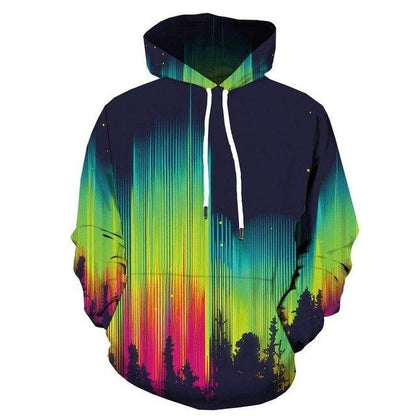 Anime Flame  3d Colorful Casual Long Sleeve   Hoodies-10