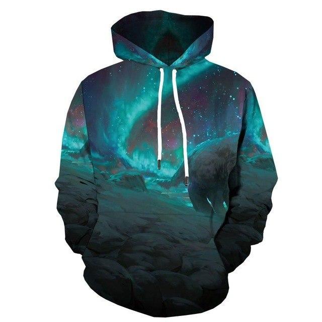 Anime Flame  3d Colorful Casual Long Sleeve   Hoodies-11