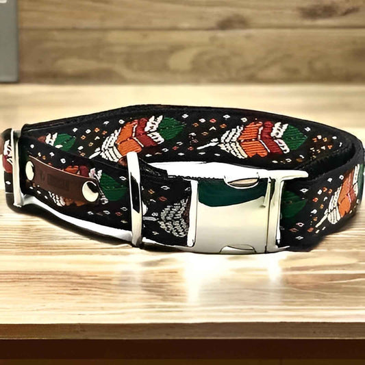 Regal Paws Personalised Cotton Dog Collar for Majestic Mutts-0